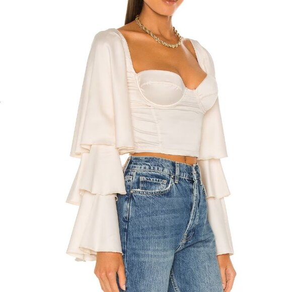 NWT OW Collection Rosie top in pink size medium - Picture 2 of 6